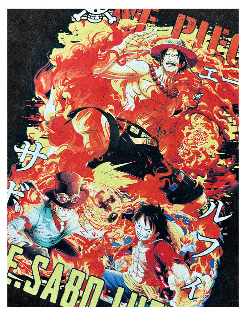 Ace Sabo Luffy One Piece "Anime" TEE