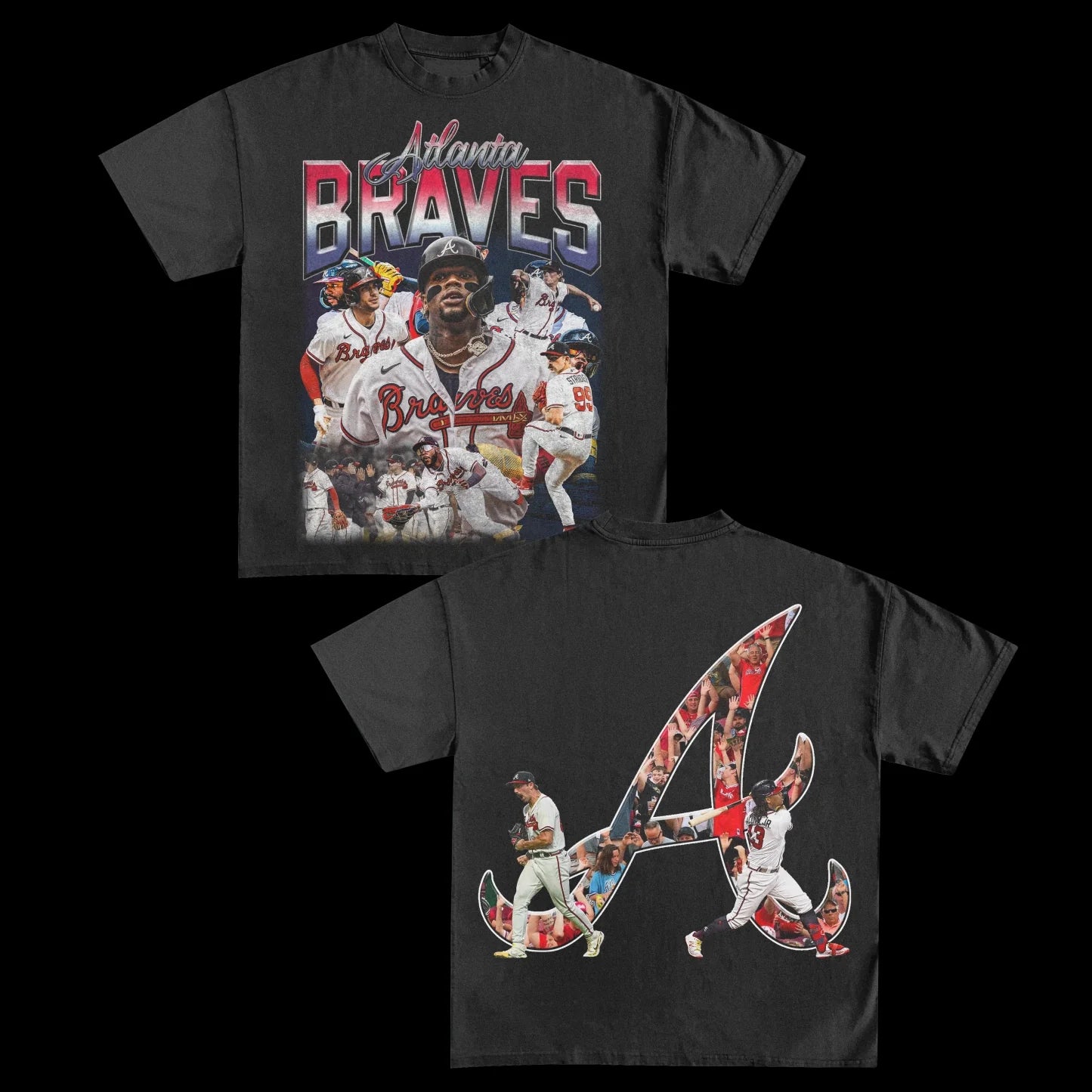 Atlanta Braves Back design TEE