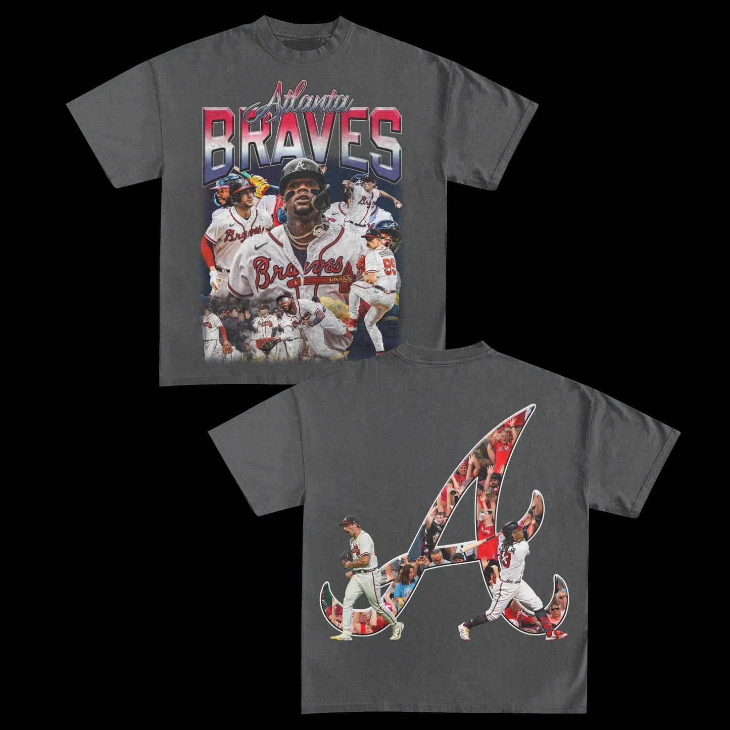 Atlanta Braves Back design TEE