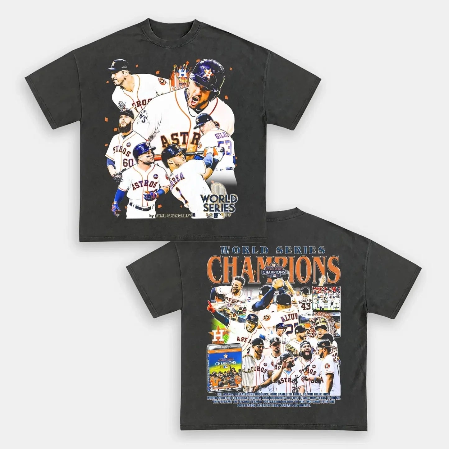 Astros Back Design TEE