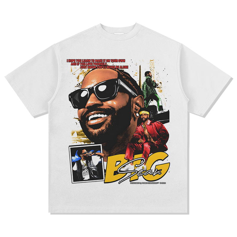 BIG SEAN "ONE MAN CAN CHANGE THE WORLD" TEE 2O24