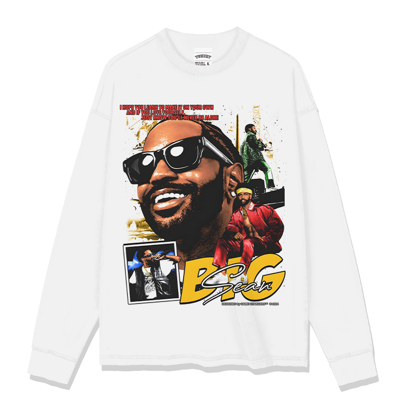 BIG SEAN "ONE MAN CAN CHANGE THE WORLD" SWEATSHIRT 2024