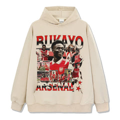 Arsenal By Bukayo Saka Hoodie