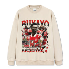 Arsenal By Bukayo Saka Sweatshirt
