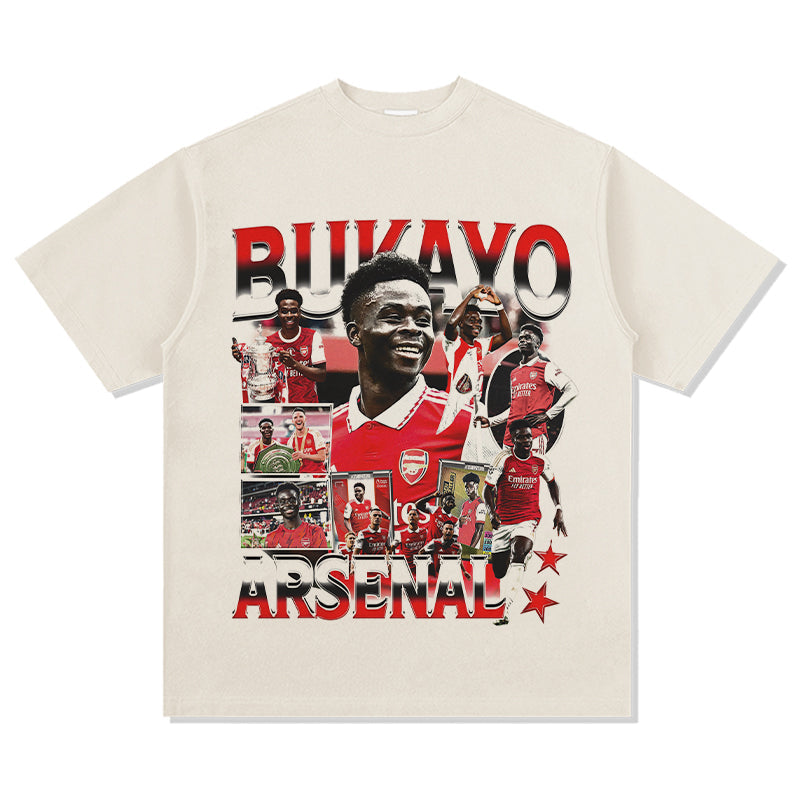 Arsenal By Bukayo Saka Tee