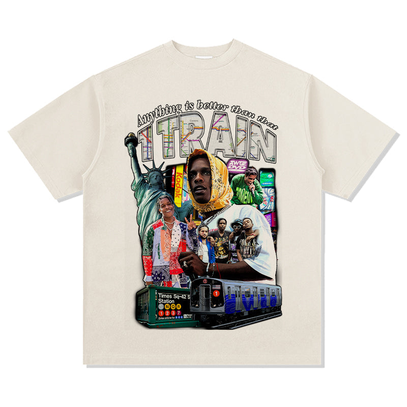 Anything is better than that 1 Train By Asap Rocky TEE