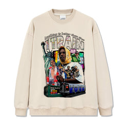 Anything is better than that 1 Train By Asap Rocky Sweatshirt