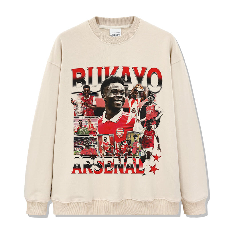 Arsenal By Bukayo Saka Sweatshirt