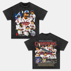 Braves Back Design TEE