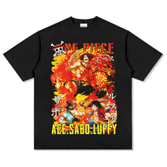 Ace Sabo Luffy One Piece "Anime" TEE