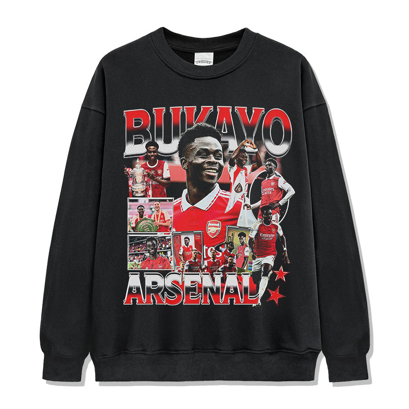 Arsenal By Bukayo Saka Sweatshirt
