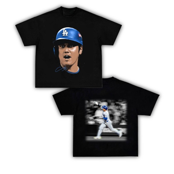 Angeles Dodgers Shohei Ohtani Back Design TEE