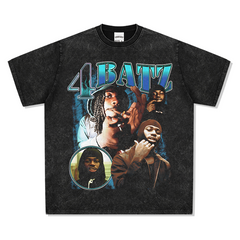 4 BATZ "ACT I STICKERZ  99" TEE 2024