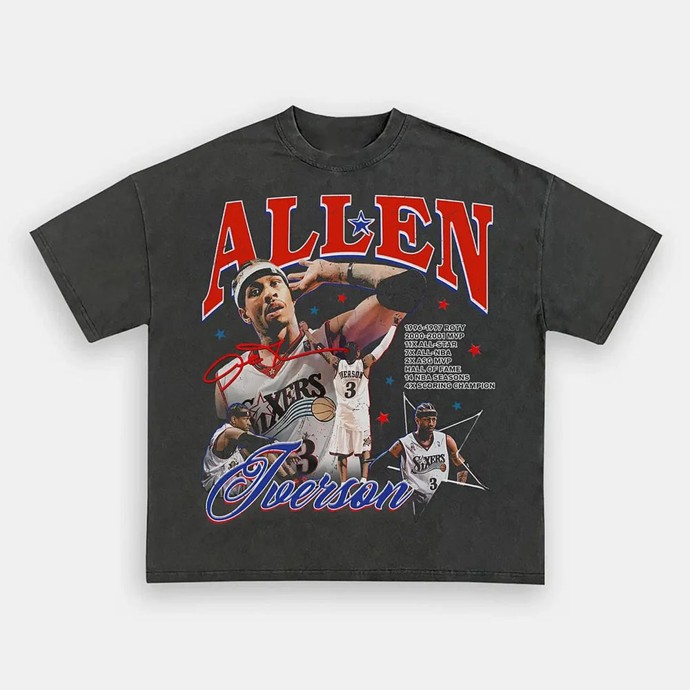Allen Iverson Vintage Star Tee