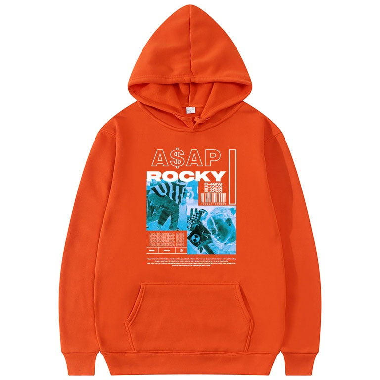 Asap Rocky Hoodies Oversized Streetwear Unisex Sweatshirt