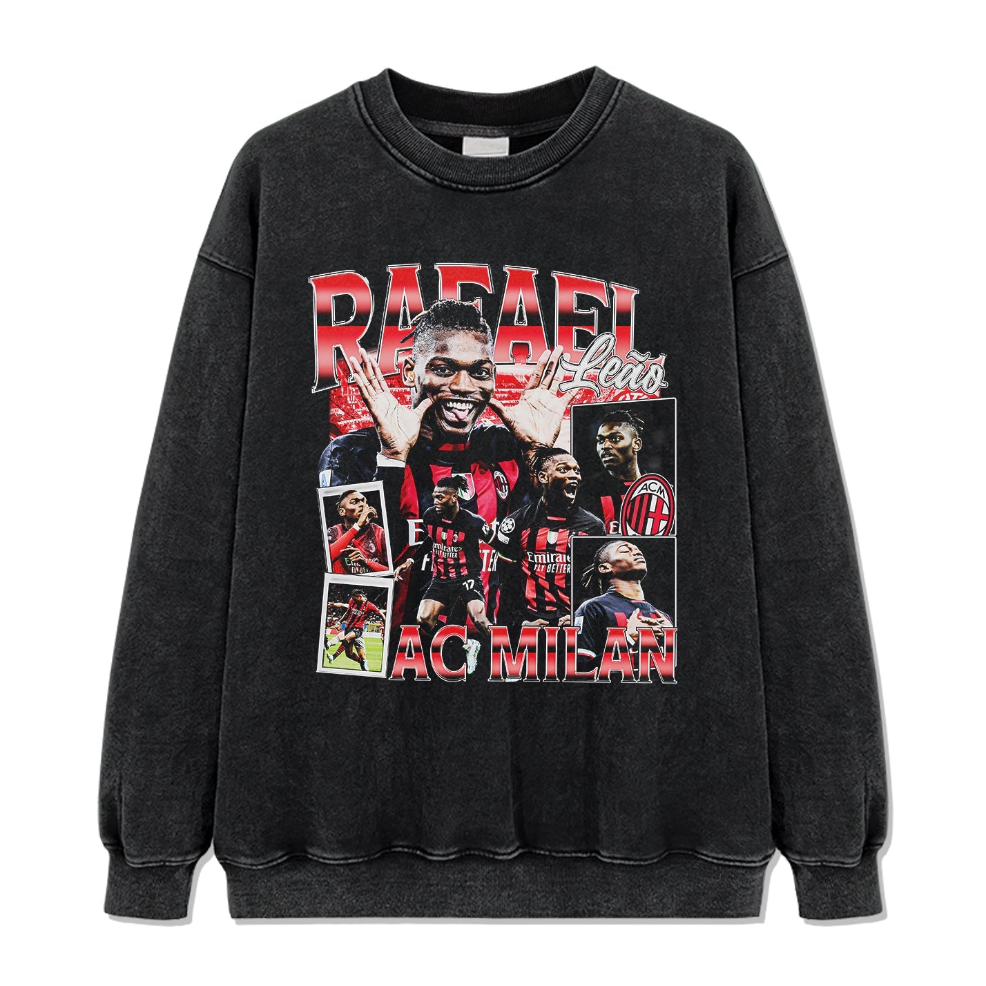 Ac Milan By Rafael Leão Sweatshirt