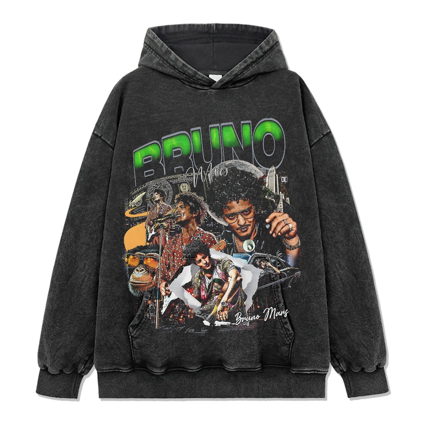 Bruno Mars Signature  Hoodie