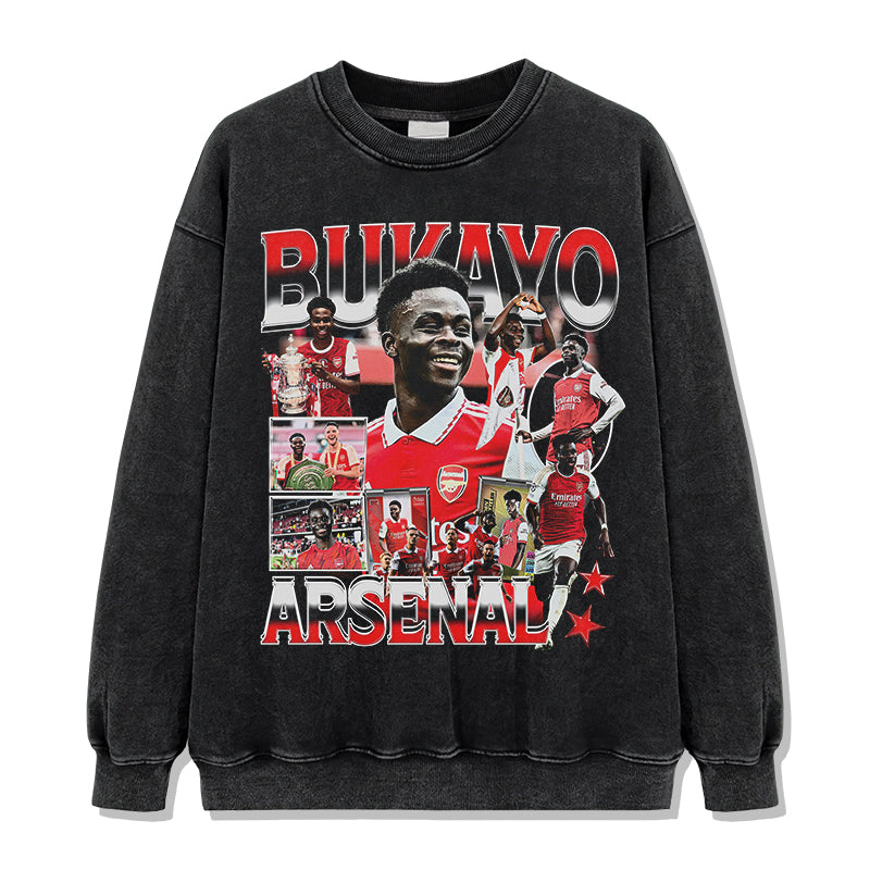 Arsenal By Bukayo Saka Sweatshirt