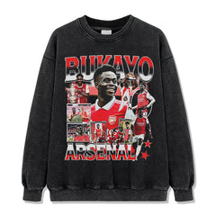 Arsenal By Bukayo Saka Sweatshirt