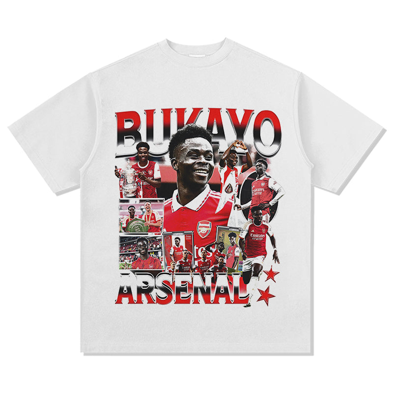 Arsenal By Bukayo Saka Tee