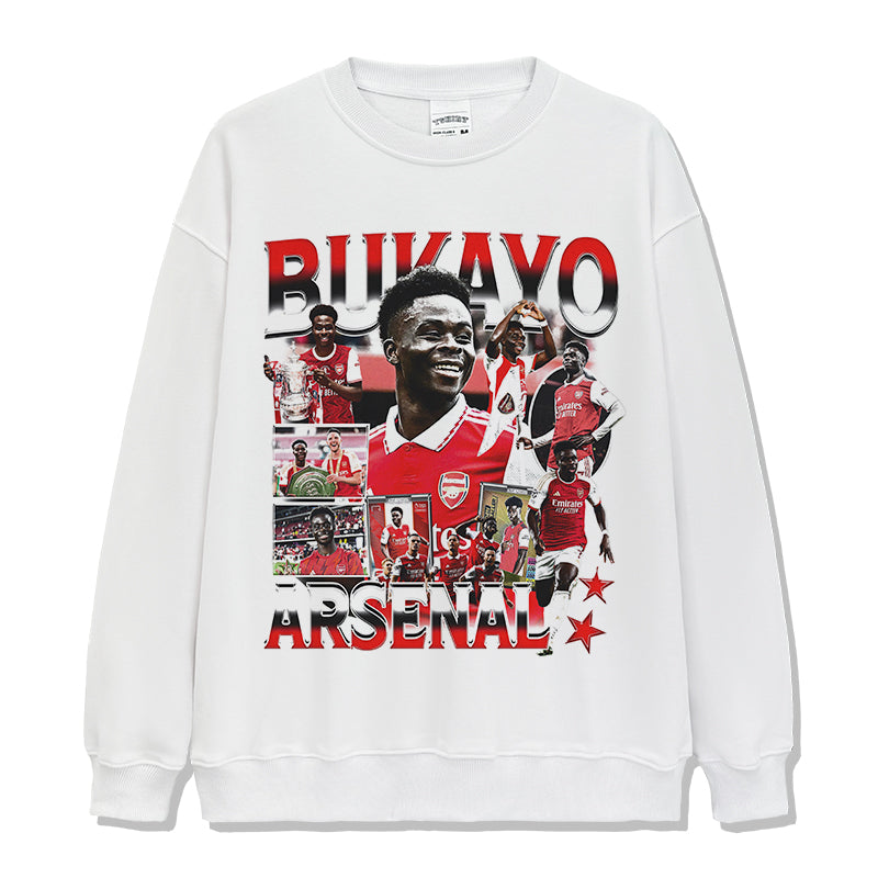 Arsenal By Bukayo Saka Sweatshirt
