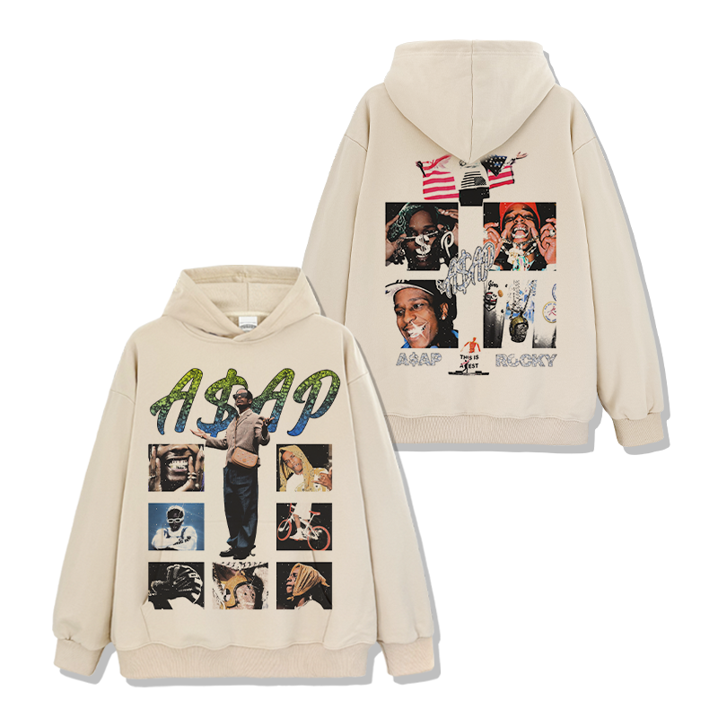 Asap Rocky Back Design Hoodie