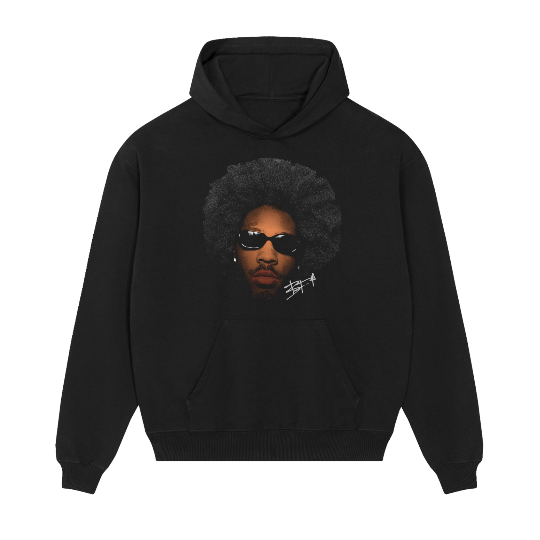 Brent Faiyaz "Wasteland Face" Hoodie