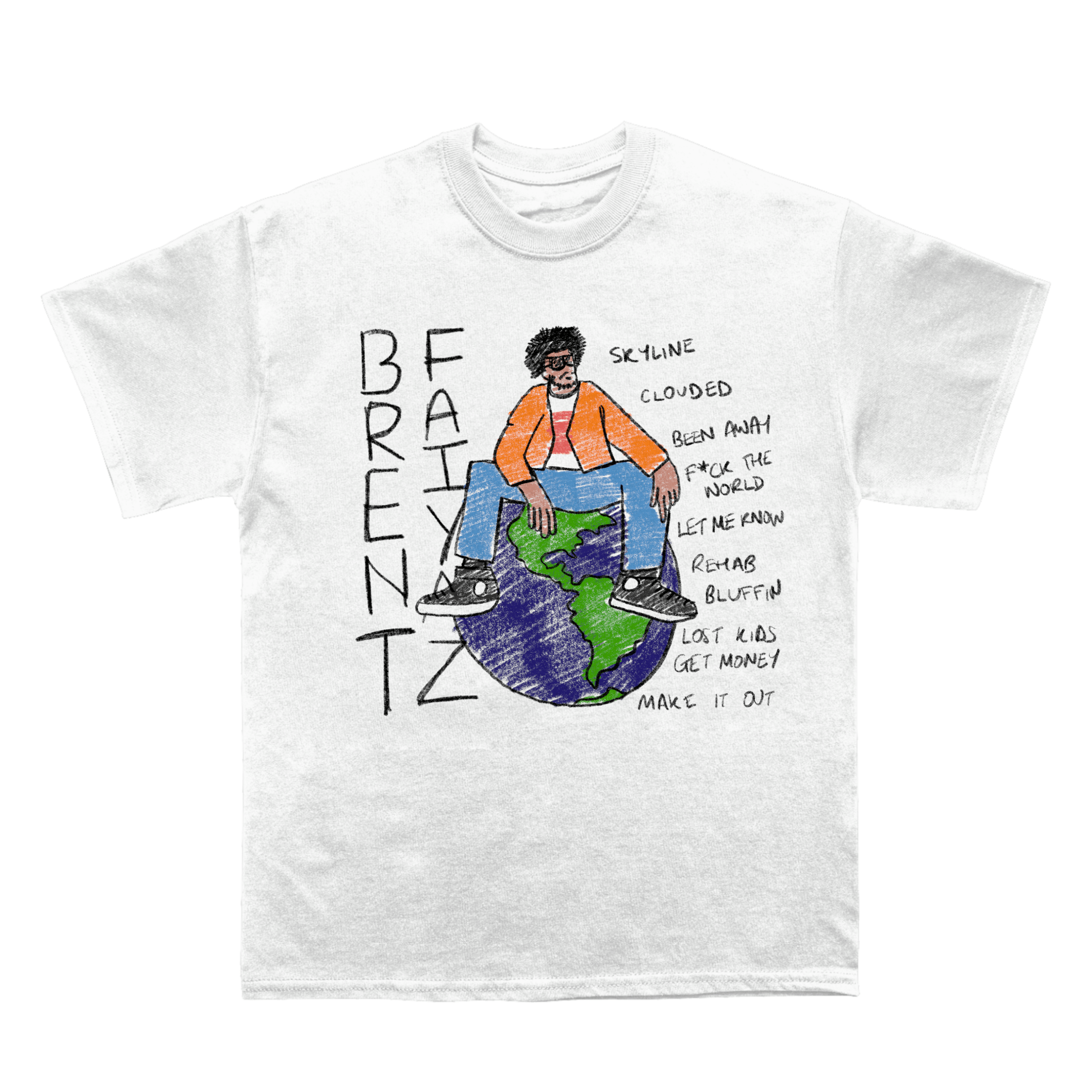 Brent Faiyaz "Sketchbook" TEE
