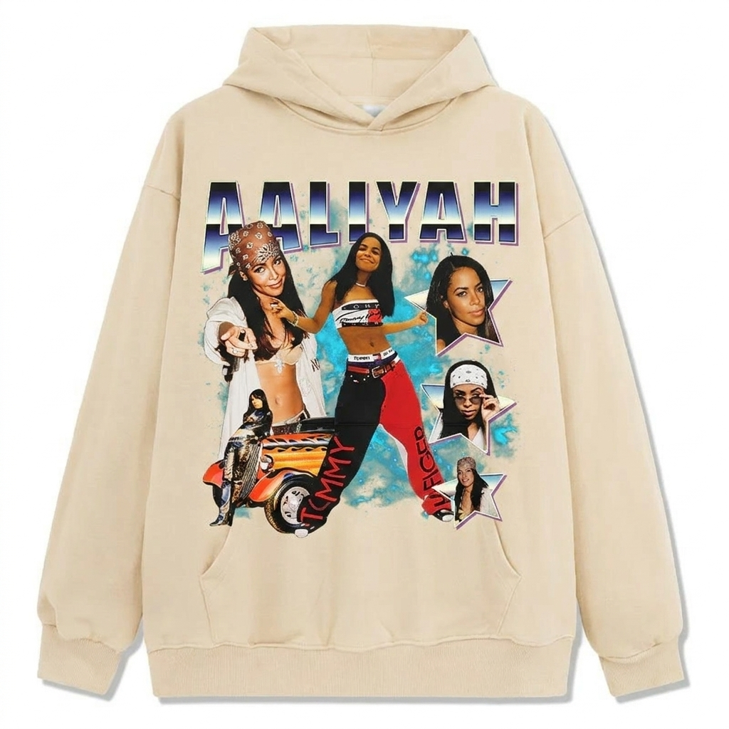 AALIYAH hoodie 2024