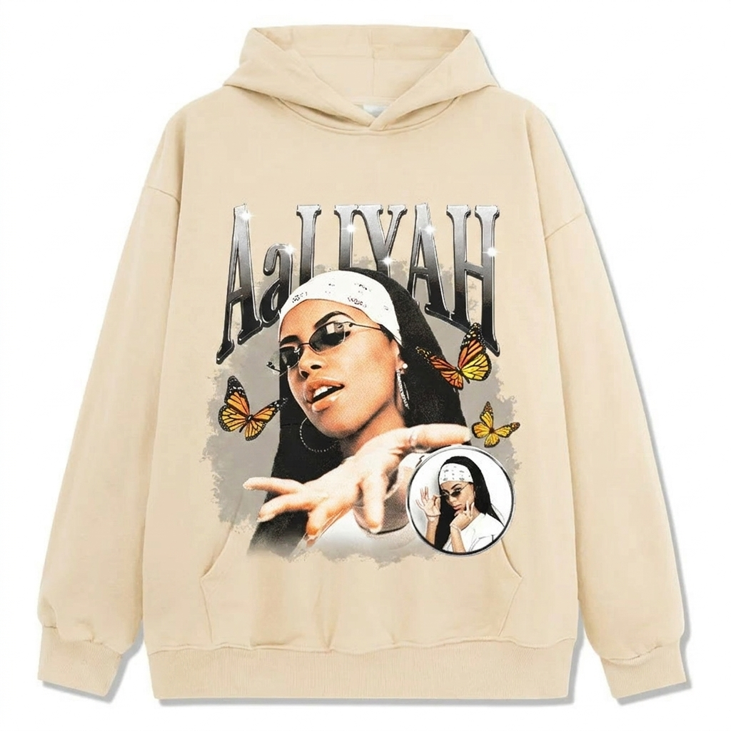 AALIYAH hoodie 2024