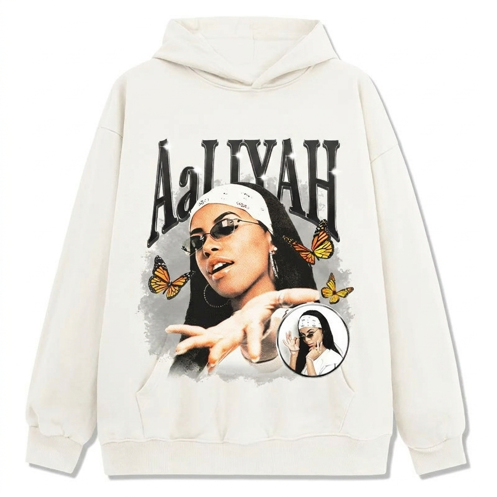 AALIYAH hoodie 2024