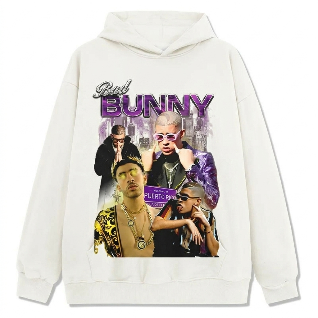 BAD BUNNY HOODIE 2024