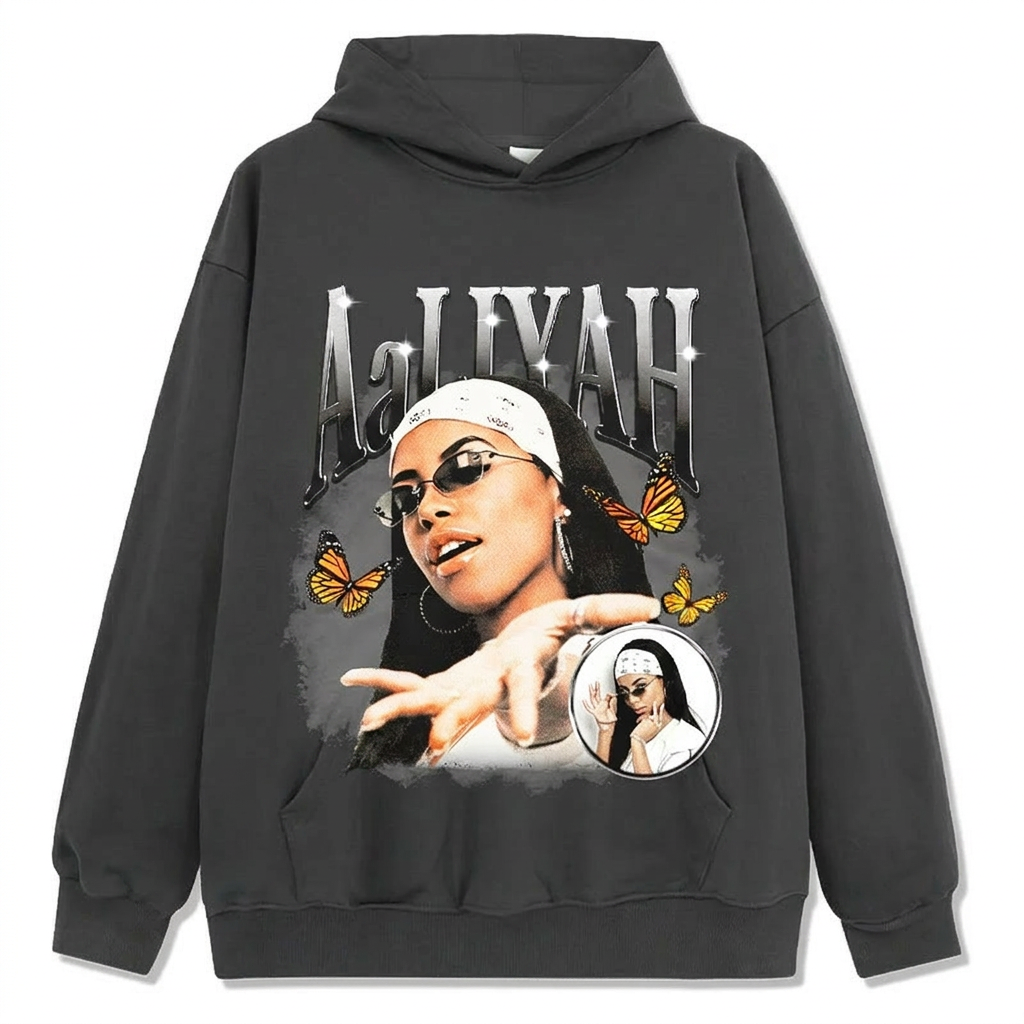 AALIYAH hoodie 2024