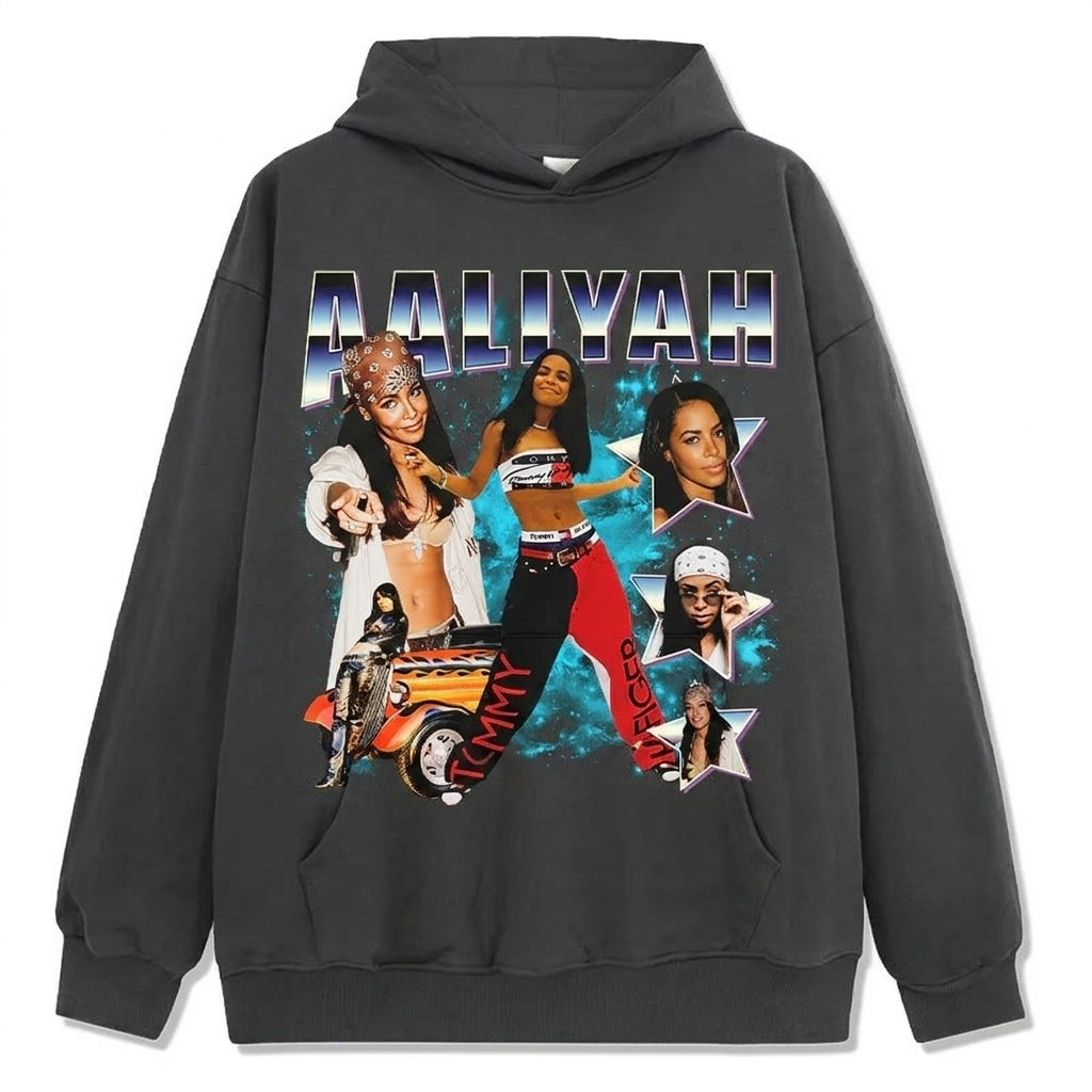 AALIYAH hoodie 2024