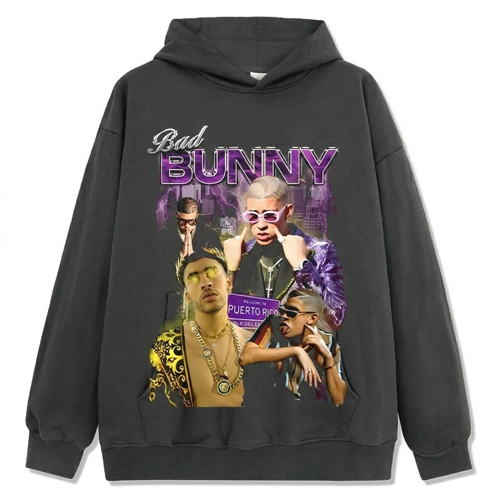 BAD BUNNY HOODIE 2024