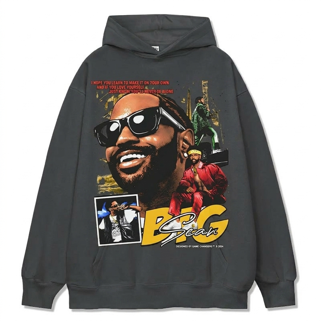BIG SEAN "ONE MAN CAN CHANGE THE WORLD" HOODIE 2024
