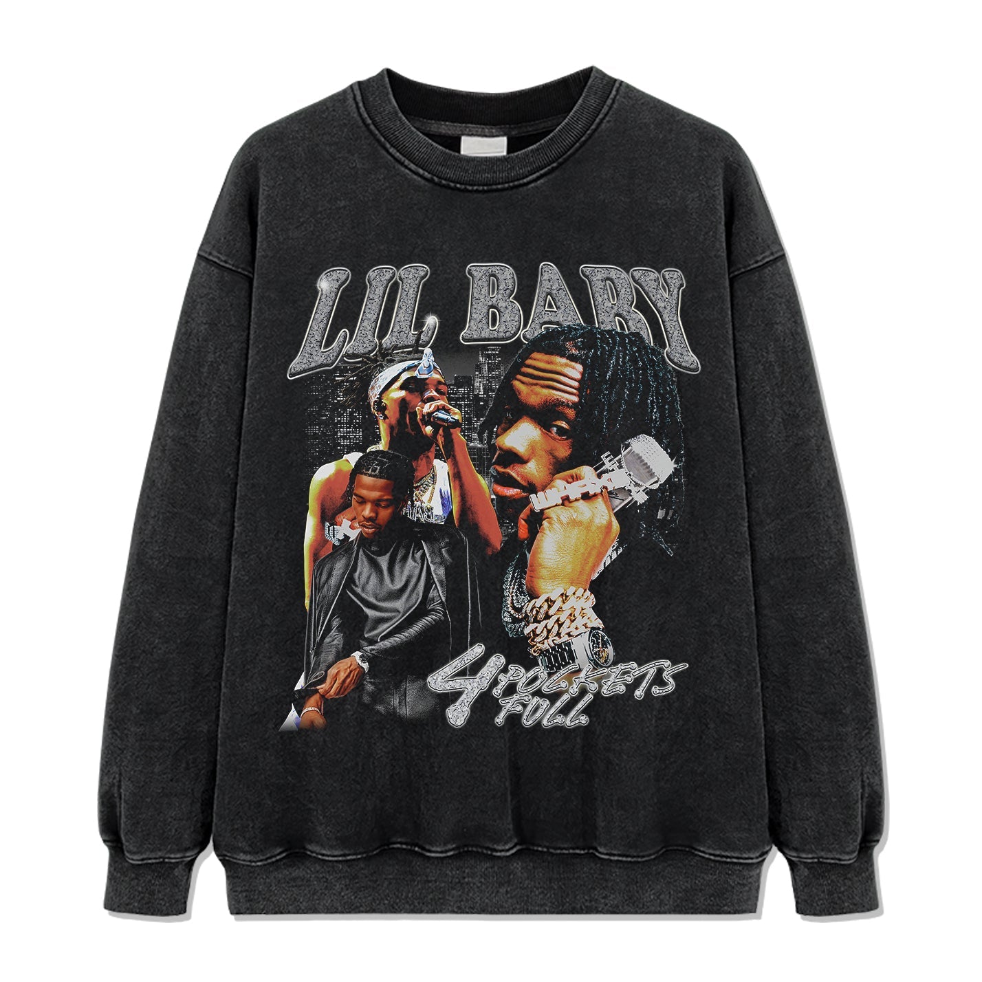 4 Pockets Full By Lil Baby Sweatshirt