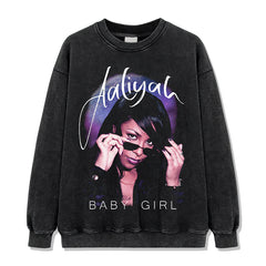 Baby Girl By Aaliyah Sweatshirt