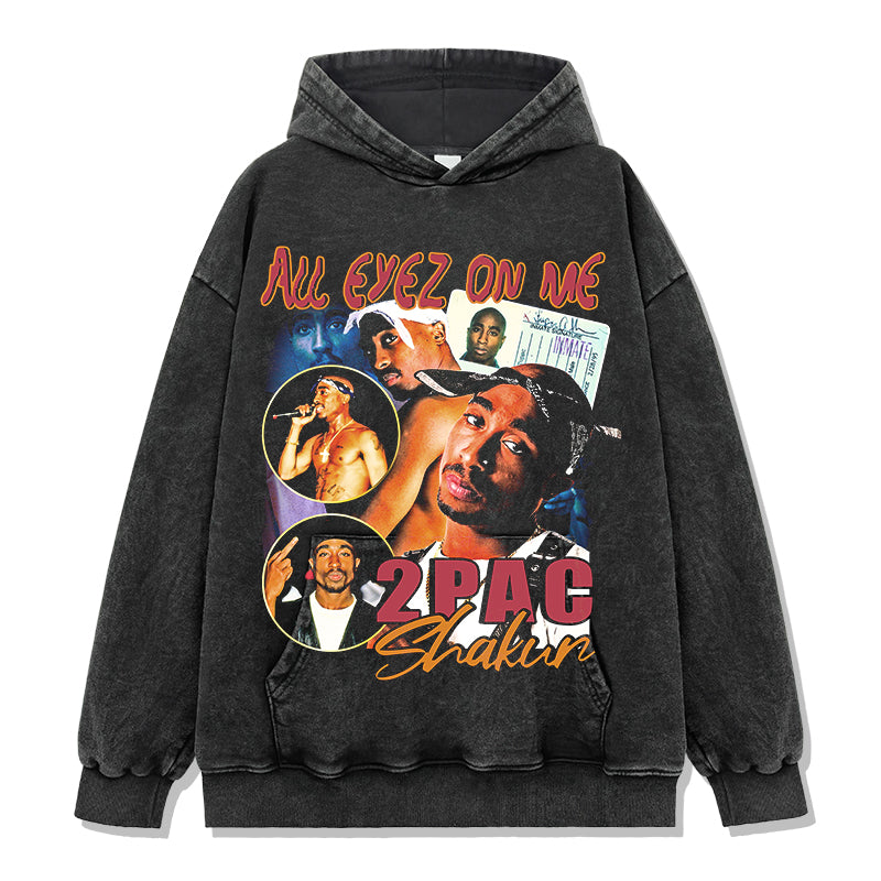 All Eyez On Me By Tupac Shakur Hoodie