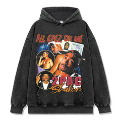 All Eyez On Me By Tupac Shakur Hoodie