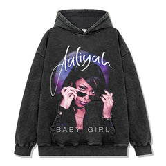 Baby Girl By Aaliyah Hoodie